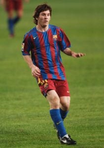 Lionel Messi debut