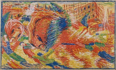 La ciudad se levanta / Umberto Boccioni