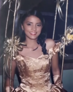 Karina García antes